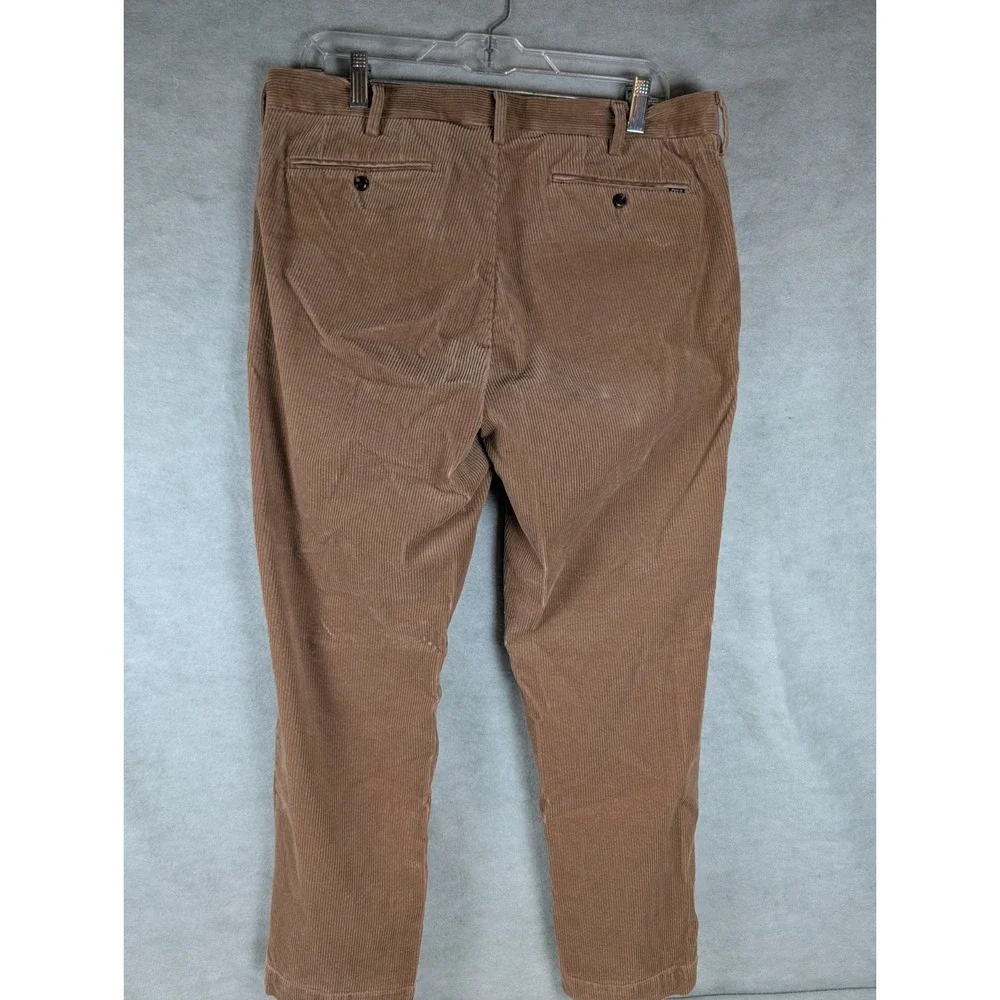 Polo Ralph Lauren Mens Corduroy Pants Size 34x32 Classic Fit Tan